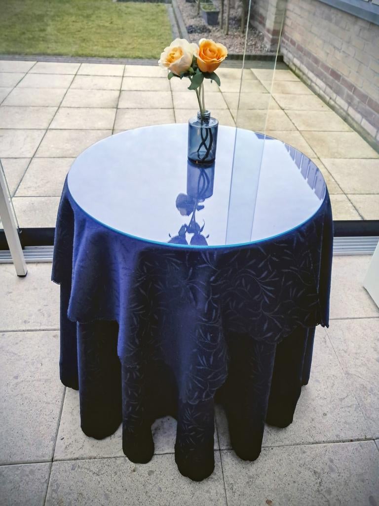 Rond tafeltje. Bijzettafeltje, Huis en Inrichting, Tafels | Bijzettafels, Ophalen of Verzenden, Rond, Minder dan 55 cm, 45 tot 60 cm