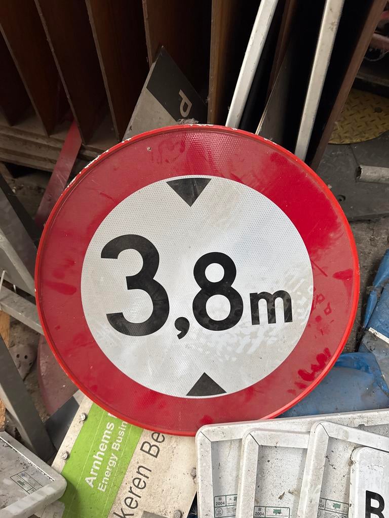 Verkeersbord STOP - Gebruikt, Ophalen, Gebruikt, Nvt, Nvt