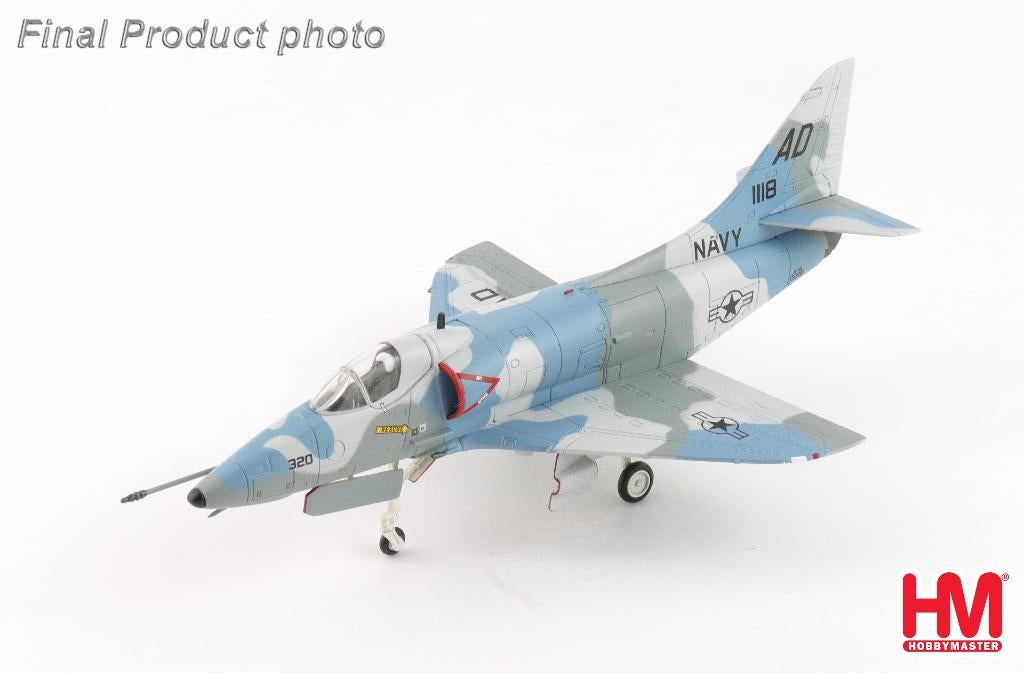 A-4E Skyhawk VA-43 Challengers U.S. Navy Hobby Master HA1442, Nieuw, Ophalen of Verzenden, Military-Models VJ Mendelssohnstraße 29 info@military-models-vj.de