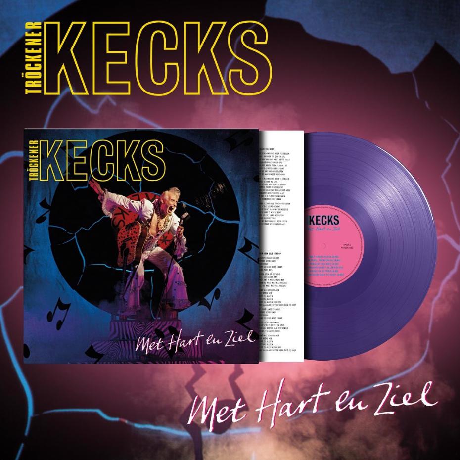 Vinyl LP Trockener Kecks Met Hart En Ziel PAARS Vinyl NIEUW, Ophalen of Verzenden, Nieuw in verpakking, 12 inch, Pop