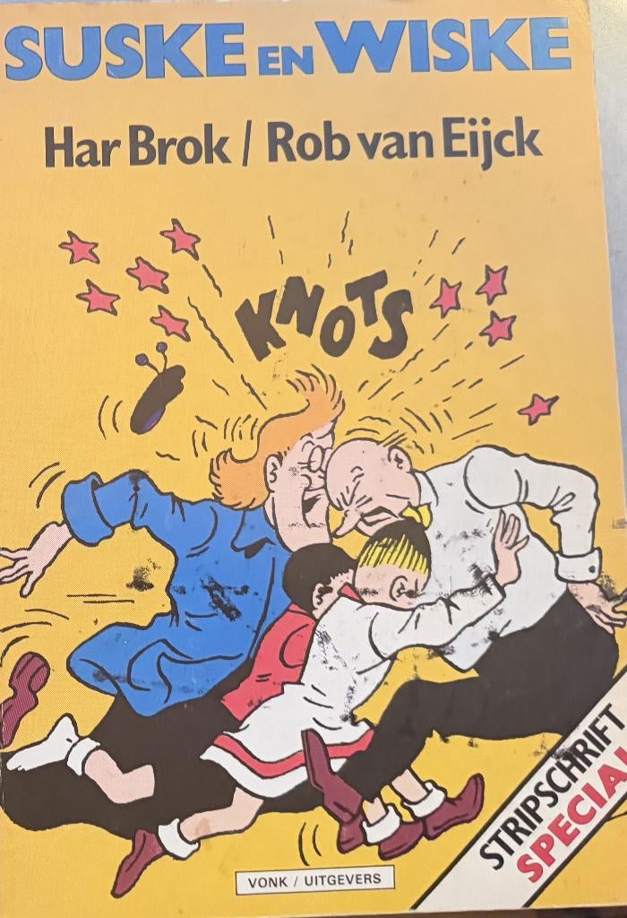 Suske en Wiske Har Brok  Rob van Eijck  Knots Stripschrift, Eén stripboek, Verzenden, Gelezen