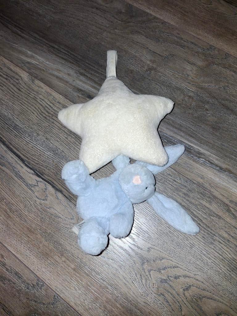 Jellycat Muziekdoosje Konijn - Zacht en lief!, Ophalen of Verzenden, Zo goed als nieuw, Mobiel, Met geluid