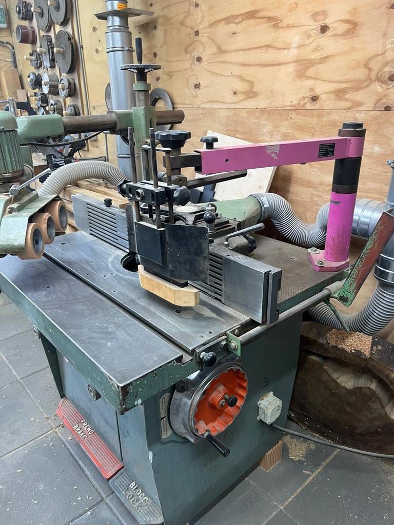 Verboom T120C Machinefrees – Met aanvoerapparaat, Doe-het-zelf en Verbouw, Ophalen of Verzenden, Gebruikt, Metaaldraaibank