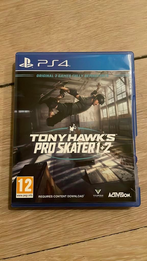 Tony Hawk's Pro Skater 1 + 2, Spelcomputers en Games, Games | Sony PlayStation 4, Online, 1 speler, Ophalen of Verzenden, Zo goed als nieuw