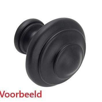 Nieuw Intensions Classic eindknop roede tol 28 mm zwart, Ophalen of Verzenden, Nieuw, Zwart, Minder dan 100 cm