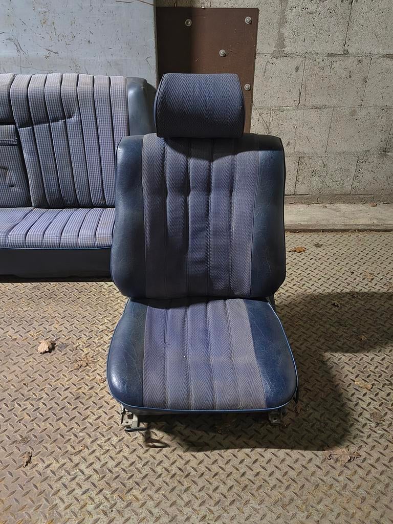 Mercedes w116 voorstoelen en achterbank (compleet interieur), Auto-onderdelen, Interieur en Bekleding, Ophalen, Gebruikt, Mercedes-Benz
