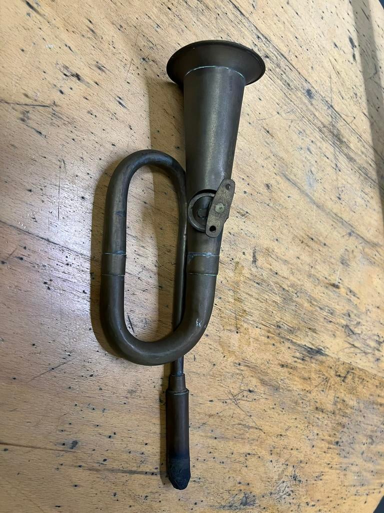 Te koop antieke toeter antieke hoorn antieke scheepshoorn, Ophalen of Verzenden