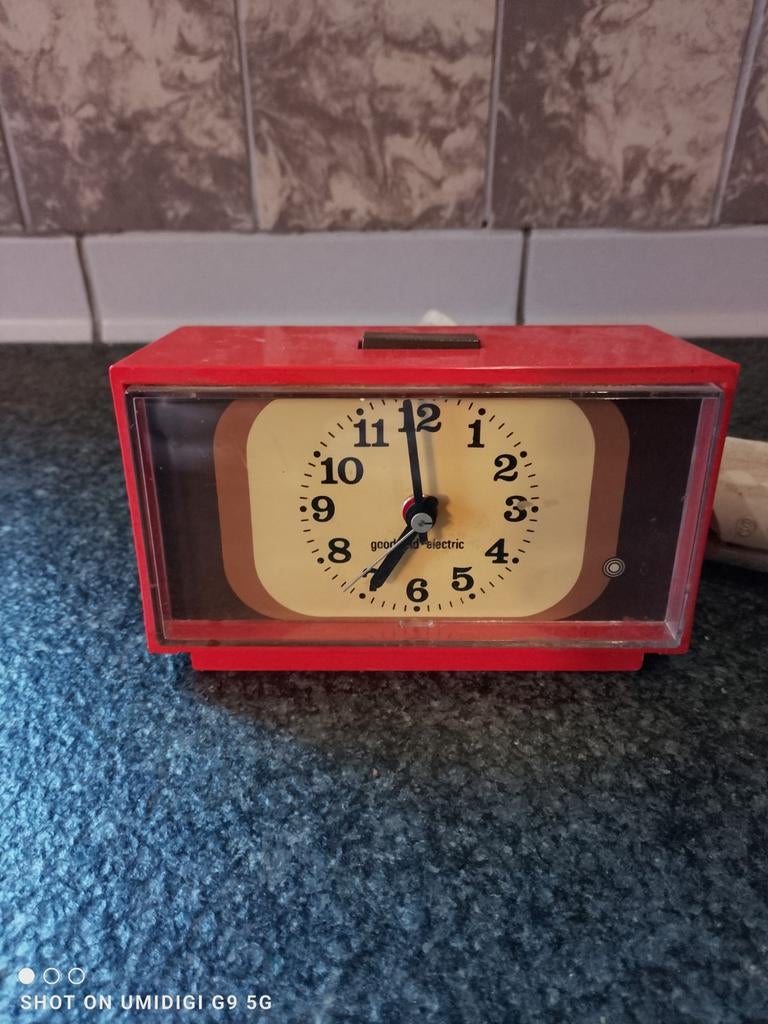 Vintage wekker good electric, Ophalen of Verzenden, Huis en Inrichting