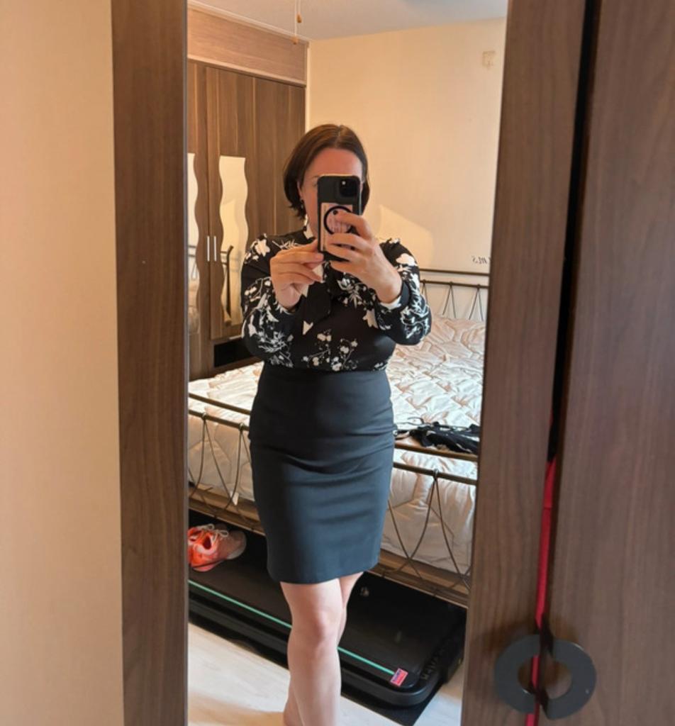 Anna Field jurk mt 38/40, Ophalen of Verzenden, Zo goed als nieuw, Maat 38/40 (M), Onder de knie