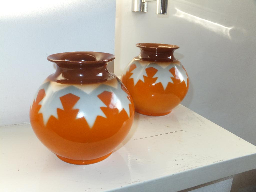 prachtige art deco vazen mosa maastricht antiek cadeau tip?!, Ophalen