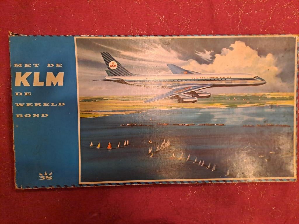 Met K.L.M. de wereld rond, Ophalen of Verzenden