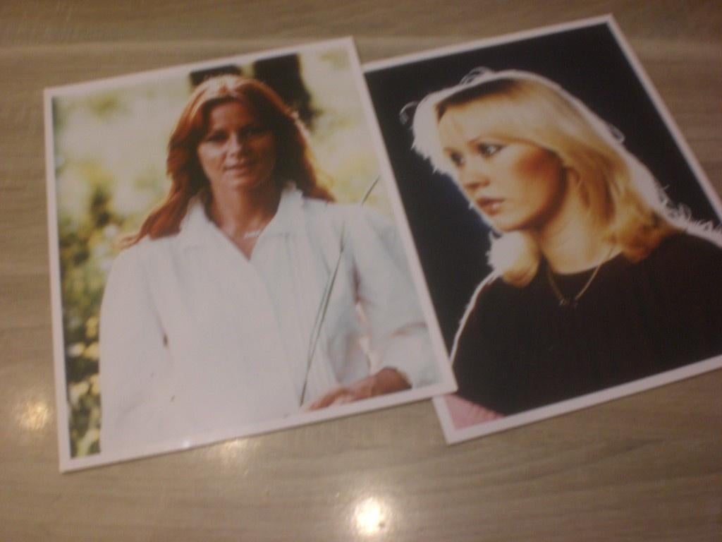 ABBA 4 Grote Foto's, Ophalen of Verzenden, Zo goed als nieuw, Foto of Kaart