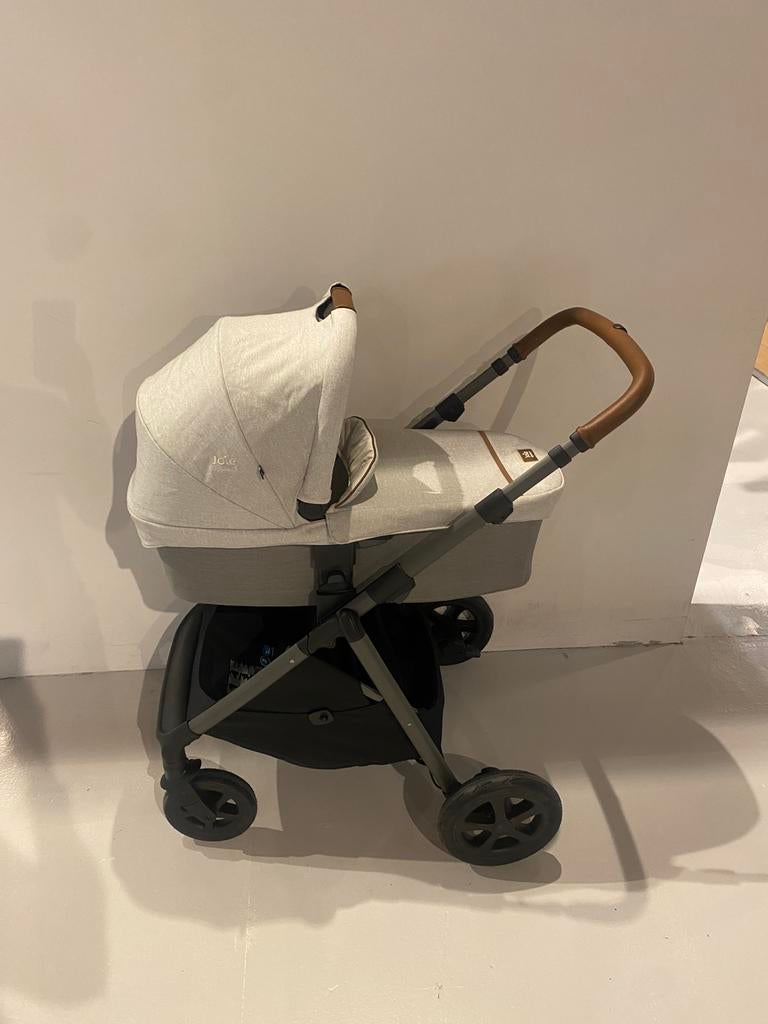 Joie Aeria 2 in 1 Kinderwagen - Oyster, Ophalen, Zo goed als nieuw, Overige merken, Regenhoes