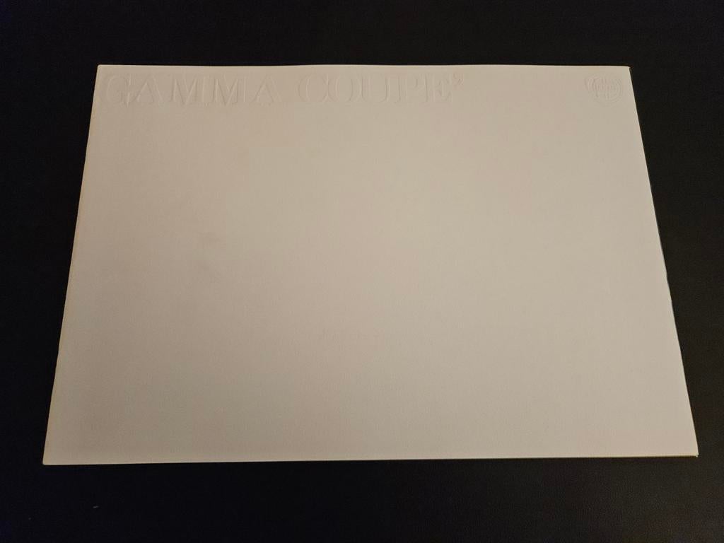 Brochure Lancia Gamma Coupé, Ophalen of Verzenden, Zo goed als nieuw, Overige merken