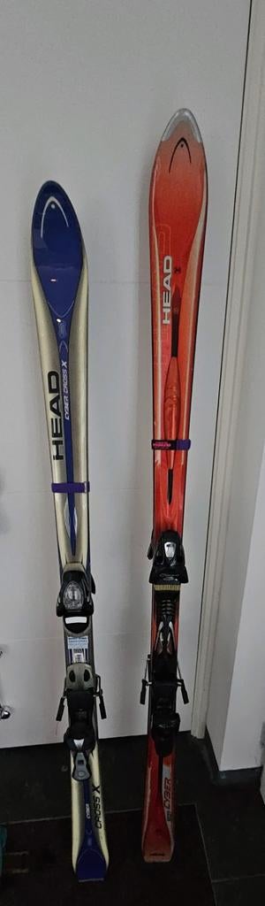 Twee paar ski's: 158cm & 169cm, 160 tot 180 cm, Gebruikt, Ski's, Ophalen