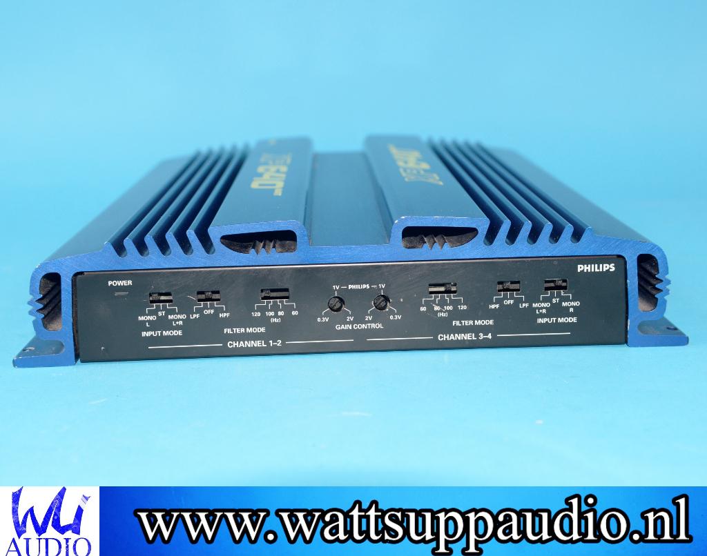 Philips XP640 4 kanaals versterker, Gebruikt, ., Ophalen of Verzenden, .