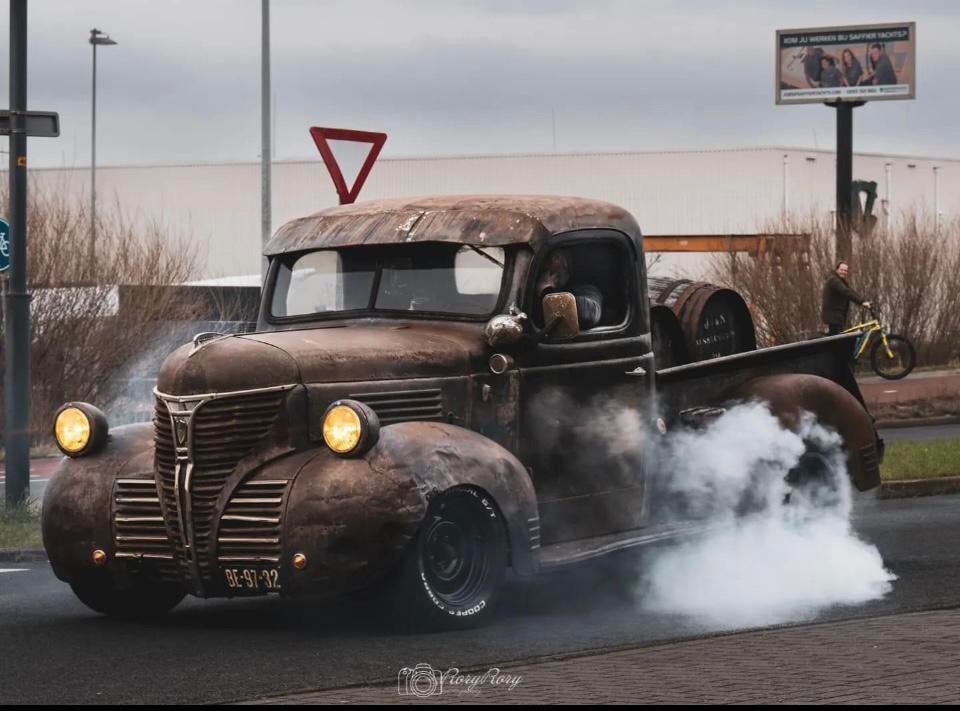 Plymouth pick up bj 1941 hotrod lpg!!!, Auto's, Particulier, Te koop