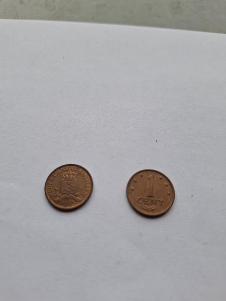 1 Cent Nederlandse Antillen 1975 - 1900 stuks