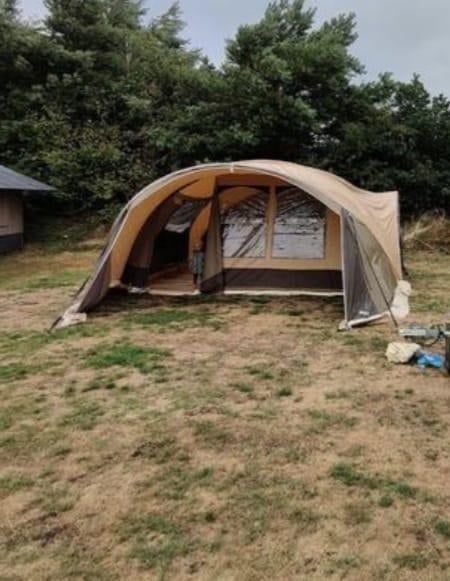 Cabanon Biscaya 500 || 6 persoons || grote tent, Ophalen, Gebruikt, Tot en met 6