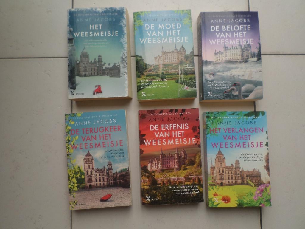 Complete serie boeken HET WEESMEISJE v Anne Jacobs, Ophalen of Verzenden, Gelezen, Anne Jacobs