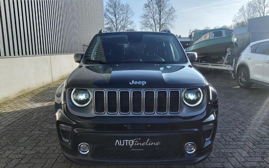 Jeep Renegade 1.0T Freedom|CarPlayALL OPTIONS|afn.trekhaak, Voorwielaandrijving, Stof, Met garantie (alle), Zwart