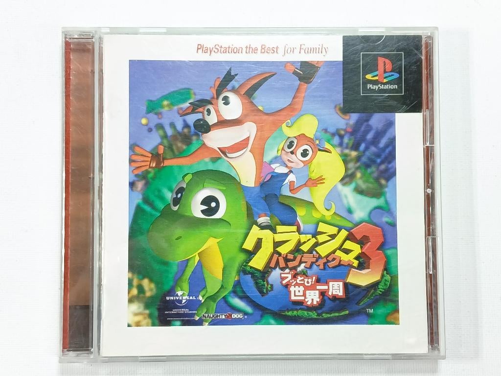 Crash Bandicoot 3: Warped - PlayStation - NTSC-J - Compleet, Spelcomputers en Games, Sony Interactive Entertainment Network Europe Limited