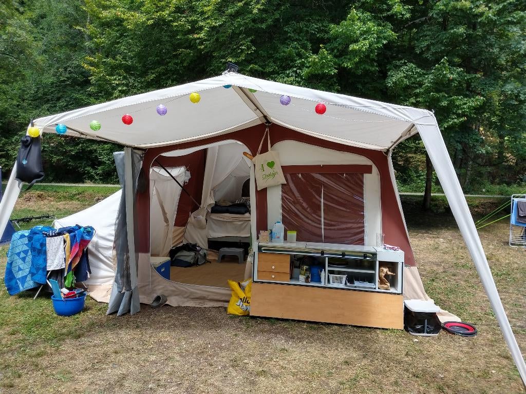 Trigano Odyssee GL 2009, Ophalen, Trigano, Beige, Aanwezig