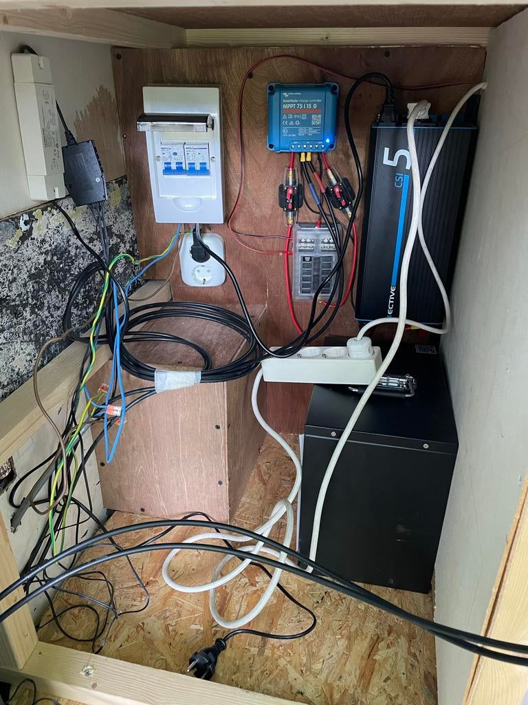 Electrische starterskit voor een zelfbouw camper, Ophalen, Gebruikt