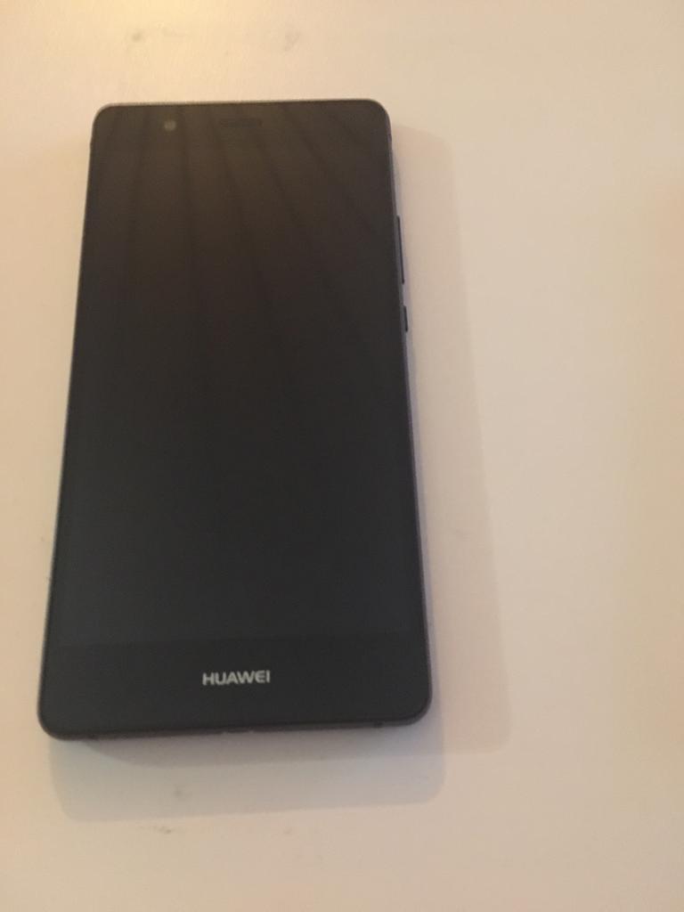 Huawei p9 lite in nieuwstaat, Telecommunicatie, Mobiele telefoons | Huawei, Ophalen, Zwart, Touchscreen, Zo goed als nieuw