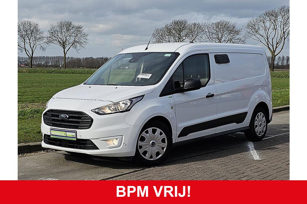 Ford Transit Connect 1.5 EcoBlue L2 Trend Navi Trekhaak 3-Zi, Stof, Gebruikt, Euro 6, Wit