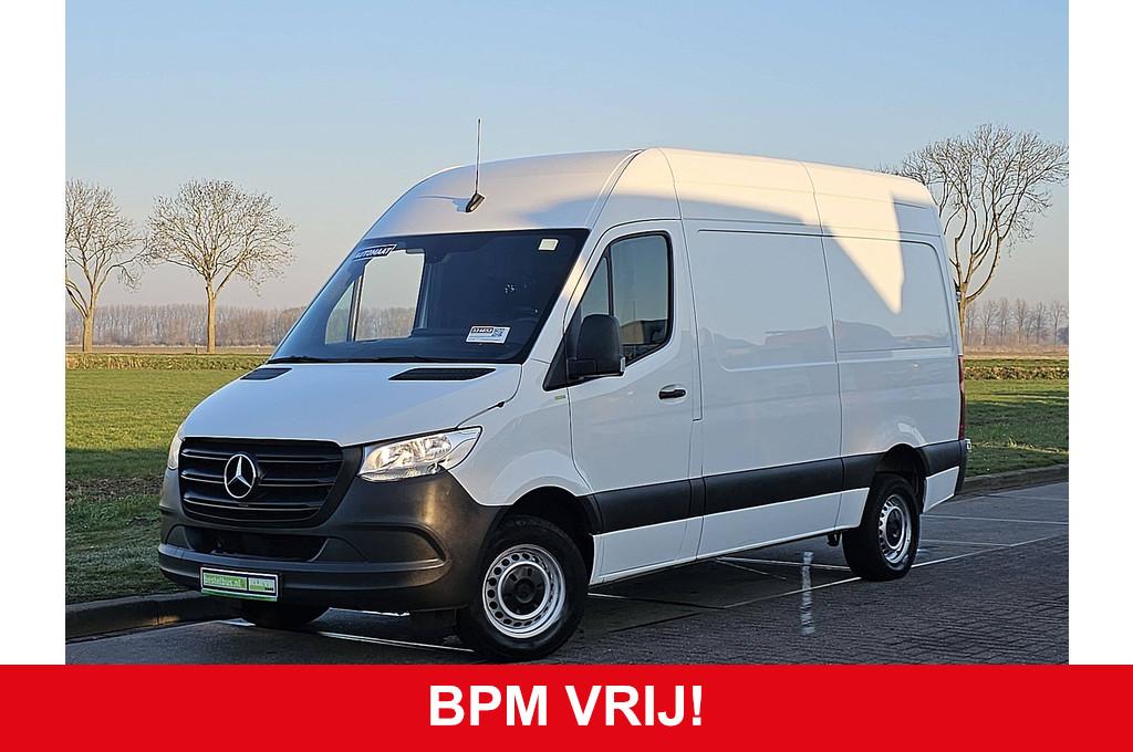 Mercedes-Benz Sprinter 317 L2H2 Automaat Mbux10 Navi Airco C, Automaat, Gebruikt, Zwart, 4 cilinders
