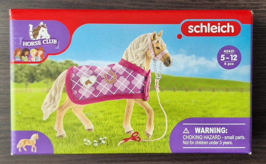 Schleich Horse Club Sofia's Modecreatie Paard - Ongeopend, Ophalen of Verzenden, Zo goed als nieuw, Paard, Beeldje of Figuurtje