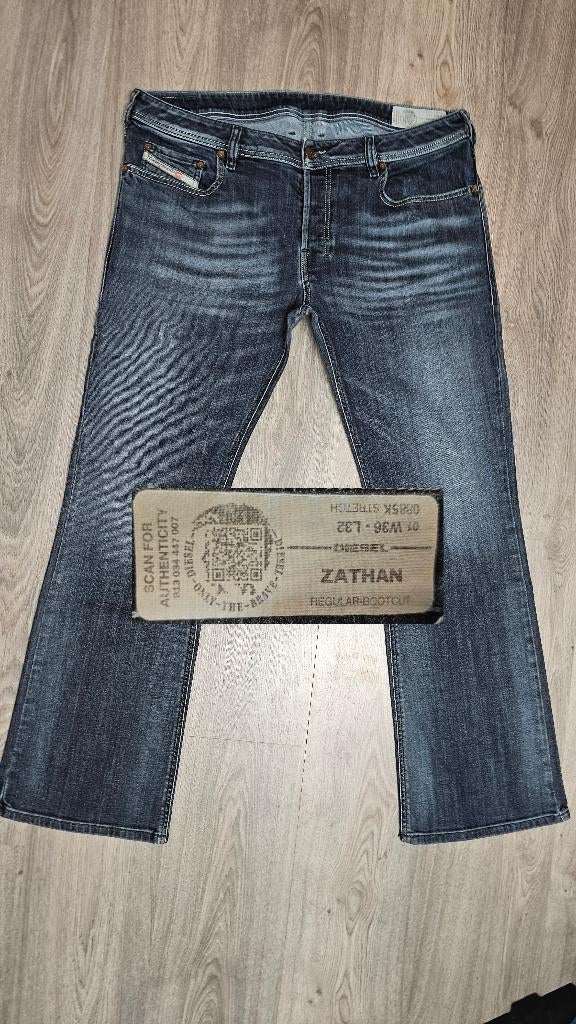 Diesel ZATHAN W36 L32 | 36x32 # Bootcut *y2k #D2724, Diesel, Blauw, Diesel, W32 (confectie 46) of kleiner