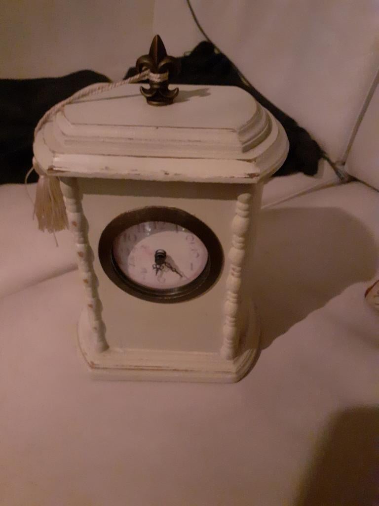 Brocante look klok, Ophalen of Verzenden