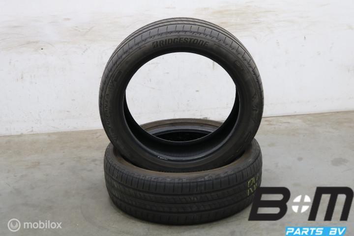 2 x 2155019 93T Bridgestone Turanza Eco 4mm 215 50 19, Gebruikt, Band(en)