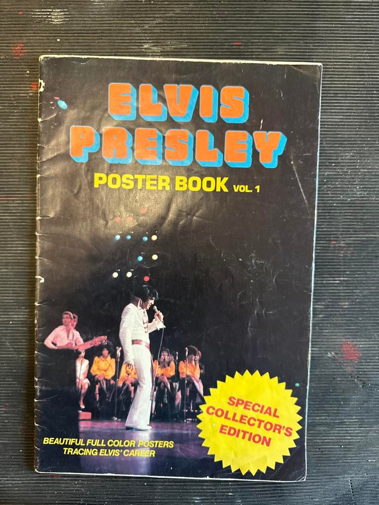 Elvis Presley Poster Boek Vol. 1 - Special Collector's Editi, Ophalen, Gelezen, Artiest