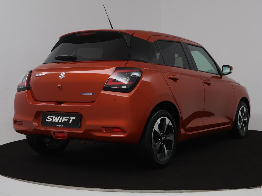 Suzuki Swift 1.2 Style Smart Hybrid *NIEUW* Suzuki-paasweeke, Auto's, Suzuki, Voorwielaandrijving, 12 maanden, Stof, Zwart