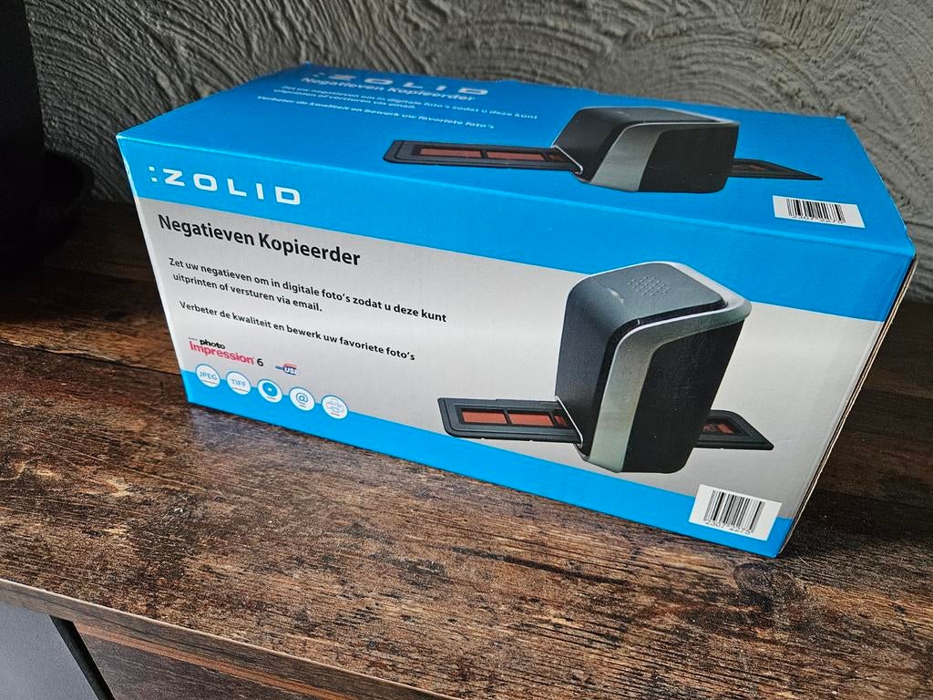 Nieuwe ZOLID Negatieven Kopieerder - Film diascanner, Computers en Software, Scanners, Diascanner, MacOS, Nieuw, ZOLID