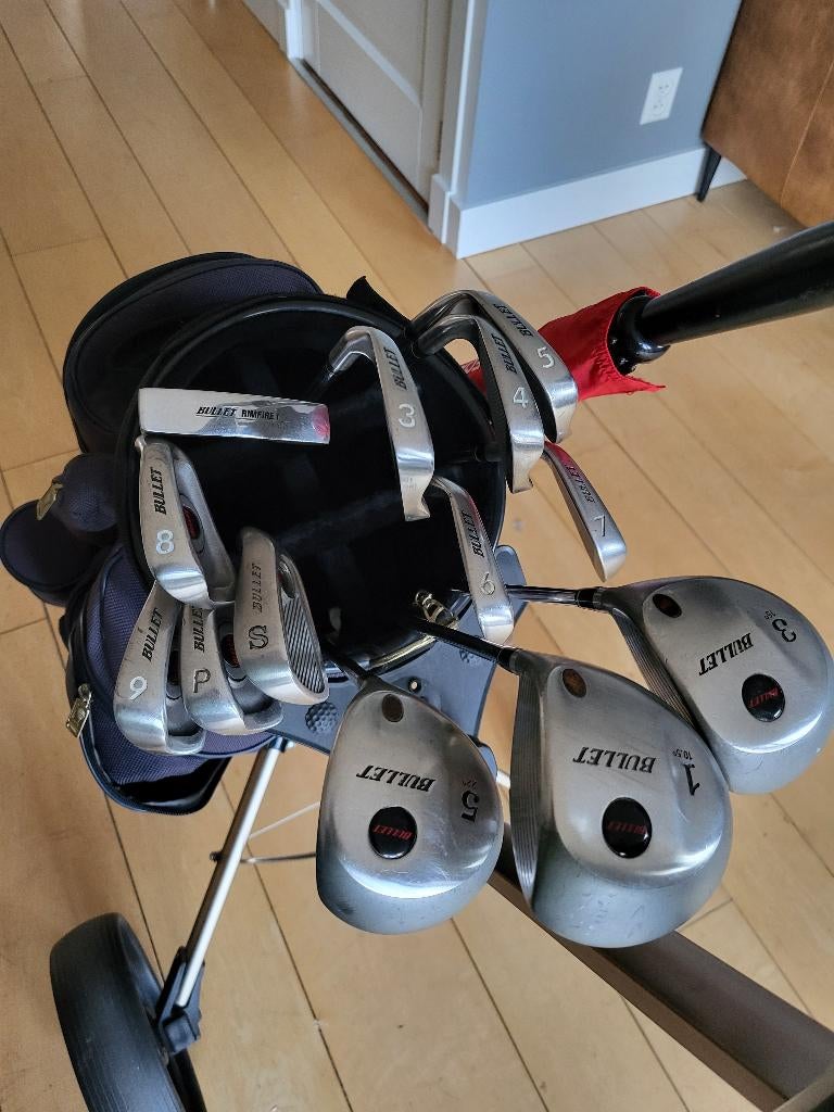 Complete Bullet golf uitrusting voor Heren, Ophalen, Gebruikt, Set, Overige merken