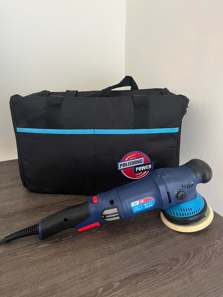 DAP EVO 8mm D/A (Dual Action) Polijstmachine - 1000 Watt, Ophalen of Verzenden