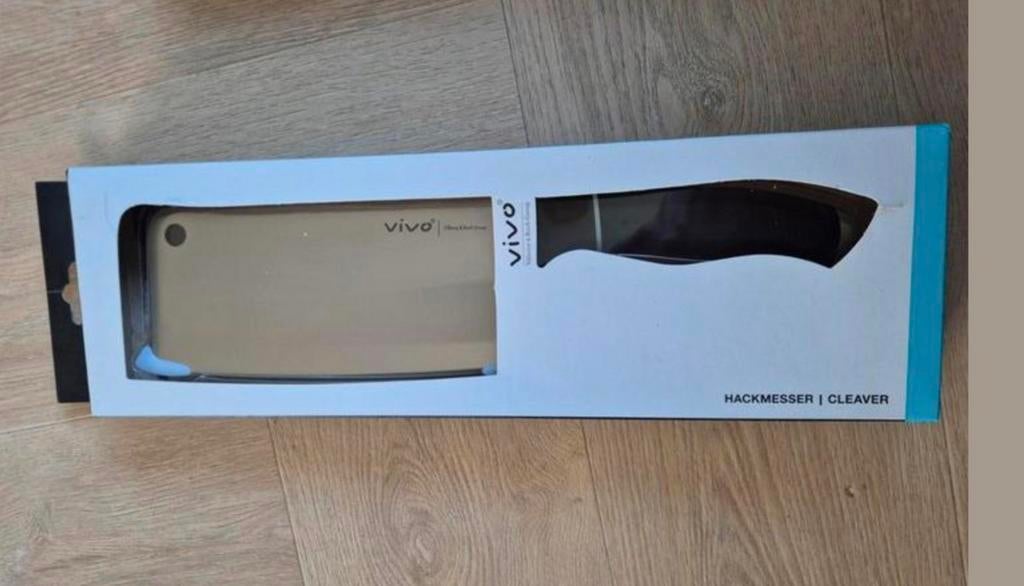 Vivo Hakmes dure uitvoering met zacht handvat, Huis en Inrichting, Keuken | Bestek, Nieuw, Ophalen of Verzenden, Rvs of Chroom