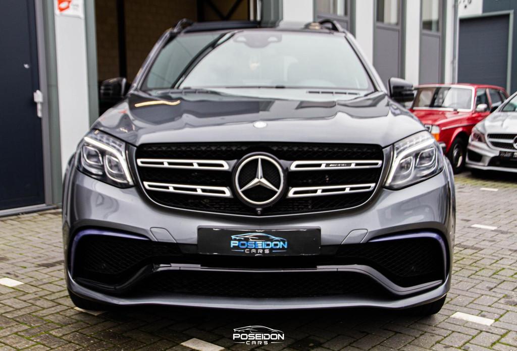 Mercedes-Benz GLS 63 AMG 4MATIC PANO | 7 ZITS | LUCHTVERING, 5461 cc, 7 stoelen, Leder, Vierwielaandrijving