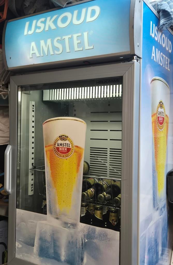 Amstebier koelkast, Ophalen