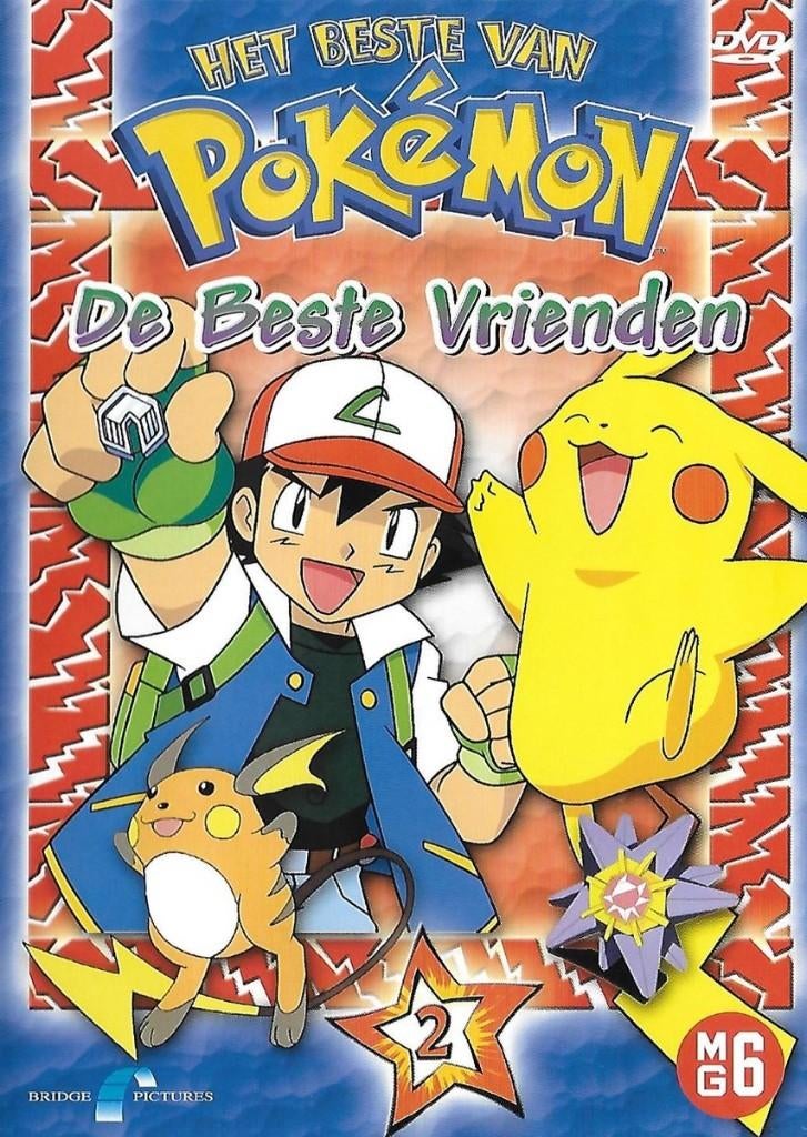 Pokemon 3 verschillende dvd`s Het beste van Pokemon, Avontuur, Verzenden, Zo goed als nieuw, Vanaf 6 jaar