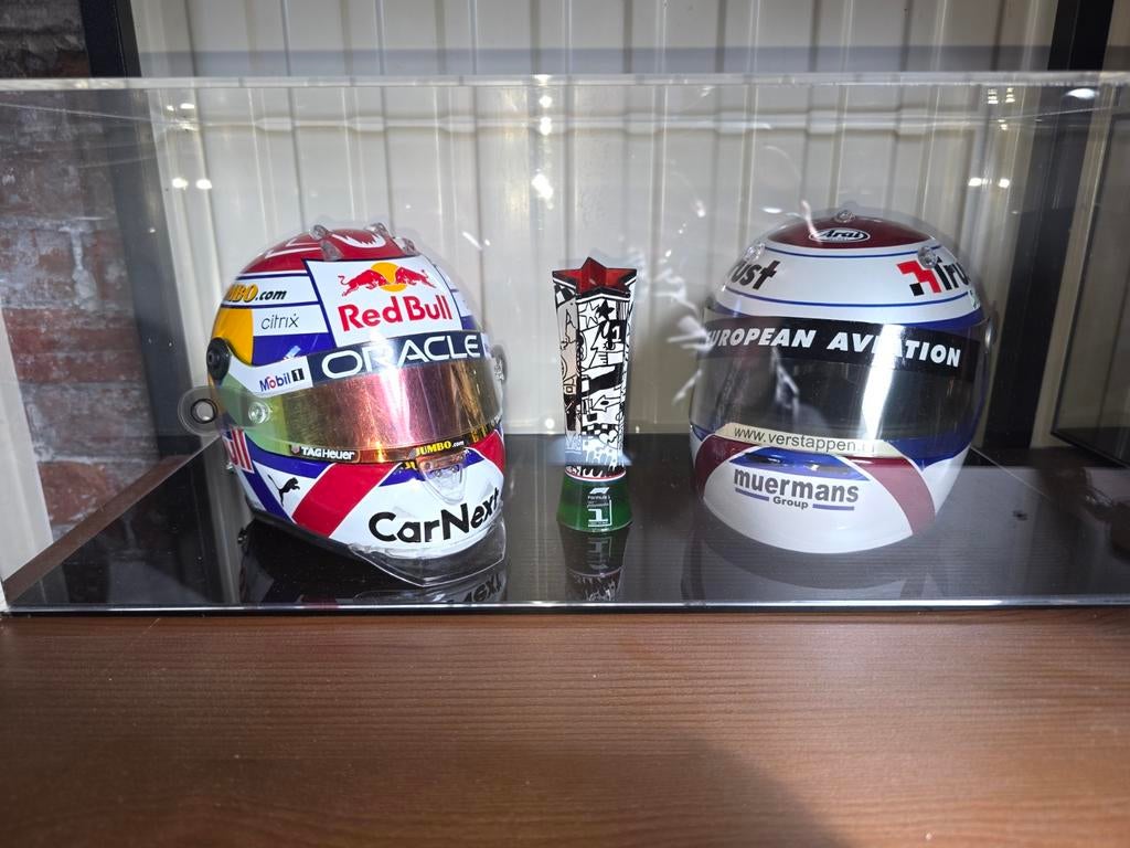 Max Verstappen & Jos Verstappen F1 Helm Replica's, Ophalen of Verzenden
