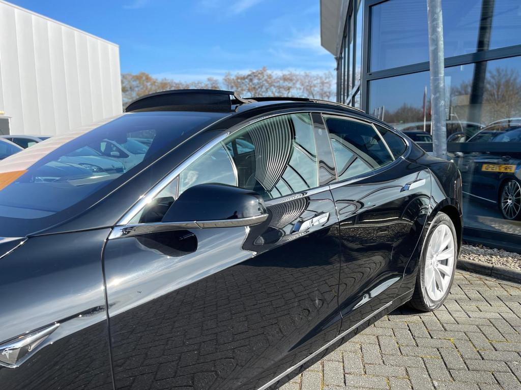 Tesla Model S 75 Business Economy | Panorama | Camera | Auto, Gebruikt, Zwart, Zwart, 442 km
