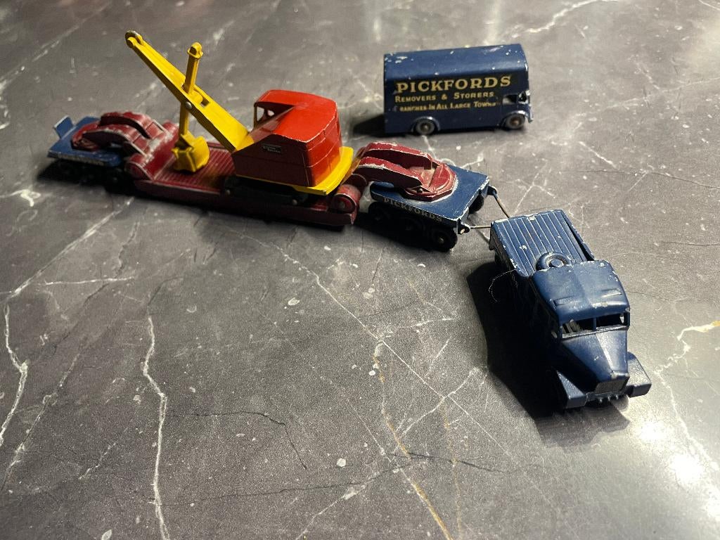 Matchbox major pack nr 6 Pickfords zwaar transport set, Ophalen of Verzenden, Gebruikt, Bus of Vrachtwagen