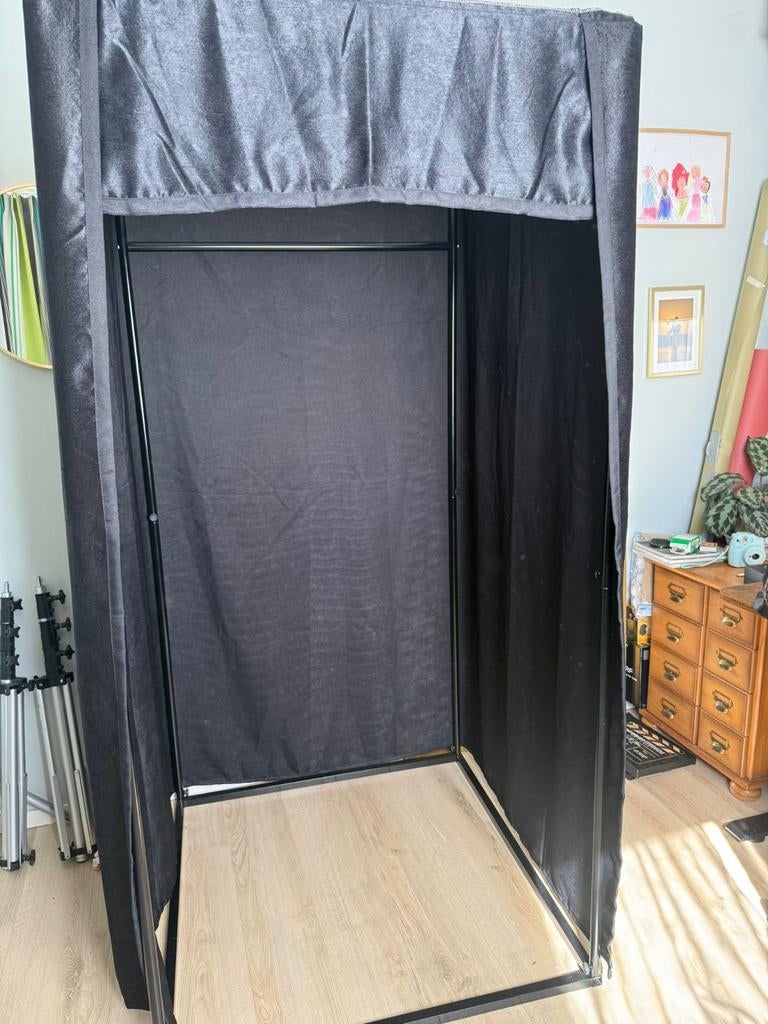 Zwart pashokje / fotohokje, Ophalen of Verzenden, Gebruikt