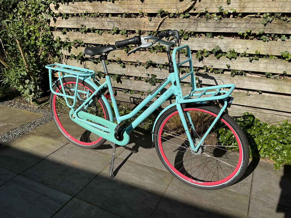 Gazelle fiets Heavy Duty 54, Fietsen en Brommers, Fietsen | Dames | Damesfietsen, Ophalen, 53 tot 56 cm, Versnellingen, Zo goed als nieuw