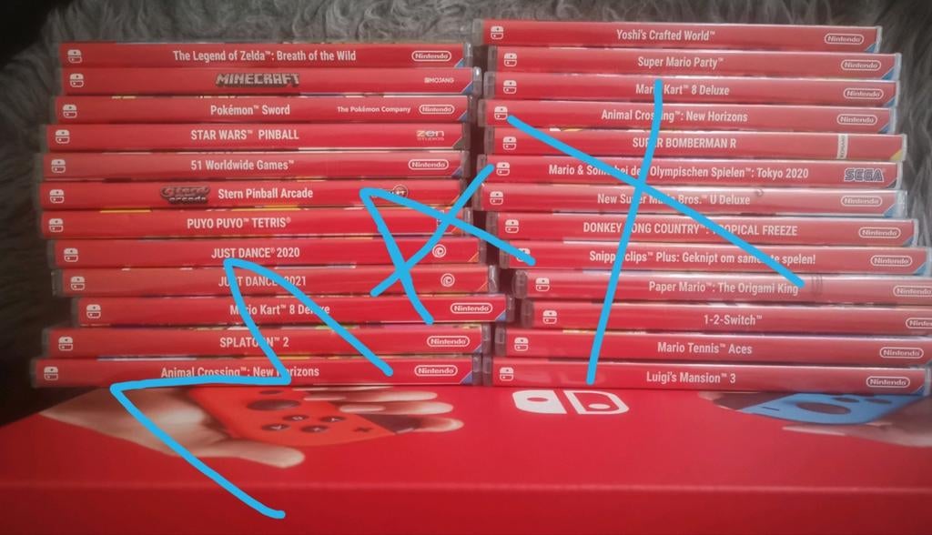 Nintendo Switch spelpakket – In 1 Koop | vele Top spellen, Avontuur en Actie, Ophalen of Verzenden, Zo goed als nieuw, Eén computer